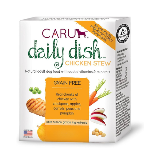 Caru Estofado Perro Daily Dish Pollo 340 Grs