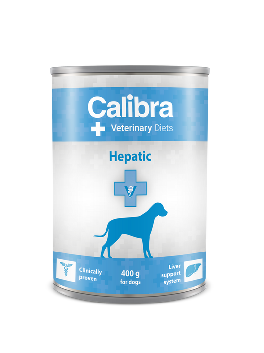 Calibra Vd Dog Can Hepatic 400G