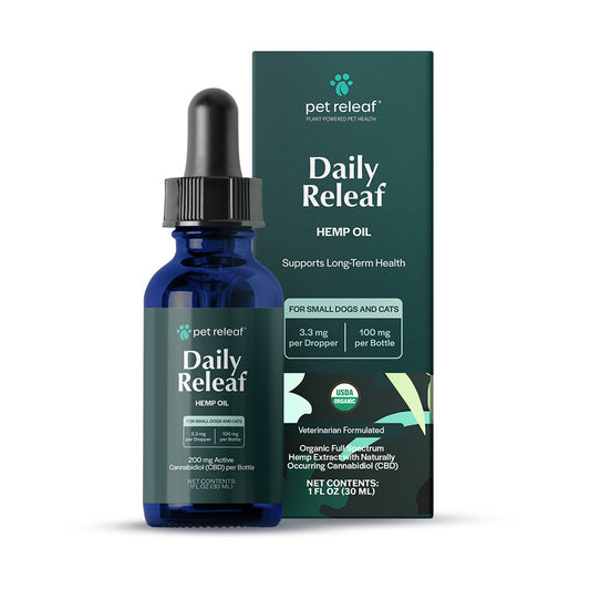 100 Daily Releaf Hemp Oil Organic