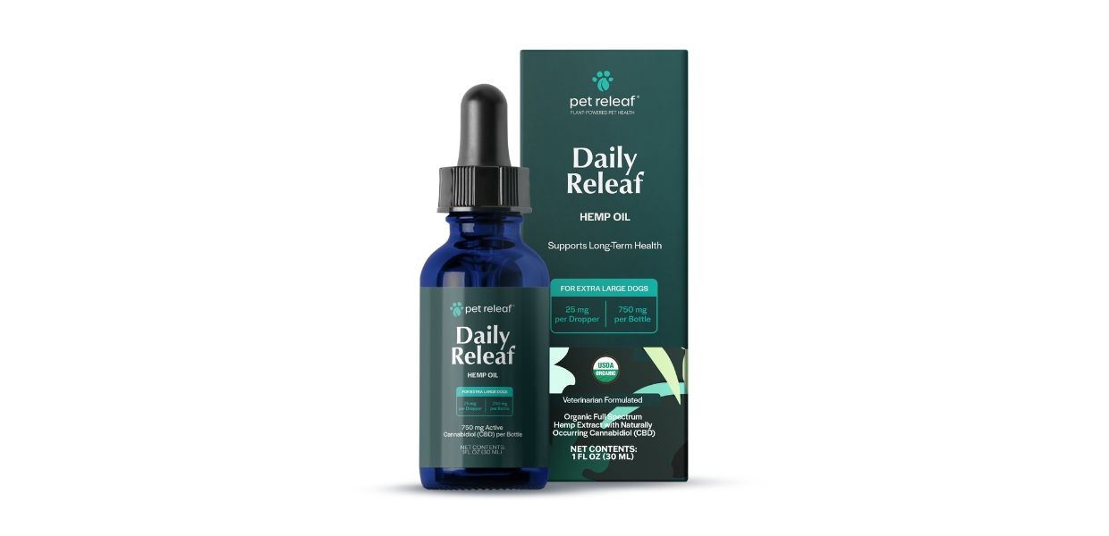 750 Daily Releaf Hemp Oil Organic Inactivo