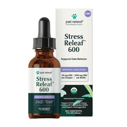 600 Stress Releaf Hemp Oil Organic