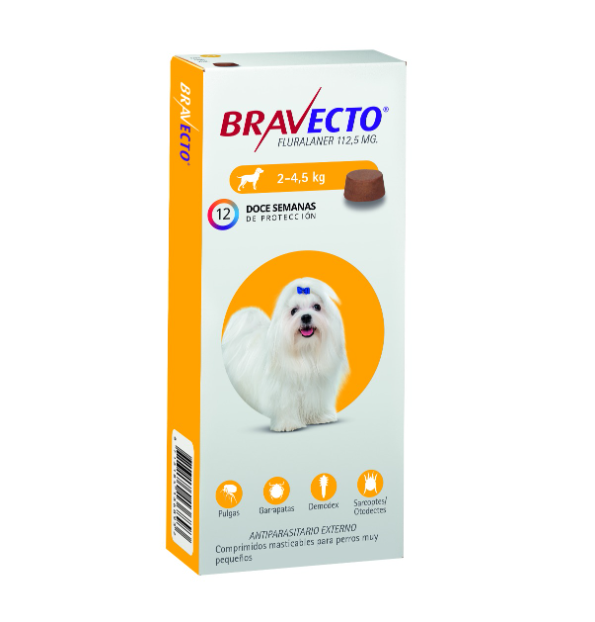 Msd Bravecto 112.5 Mg (2-4.5Kg)