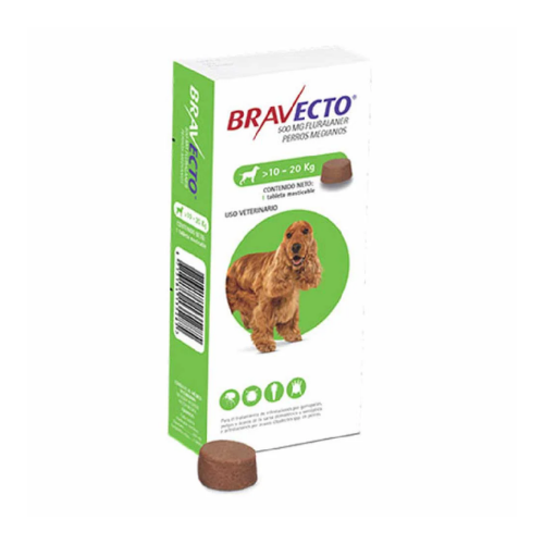 Msd Bravecto 500 Mg (10-20Kg)