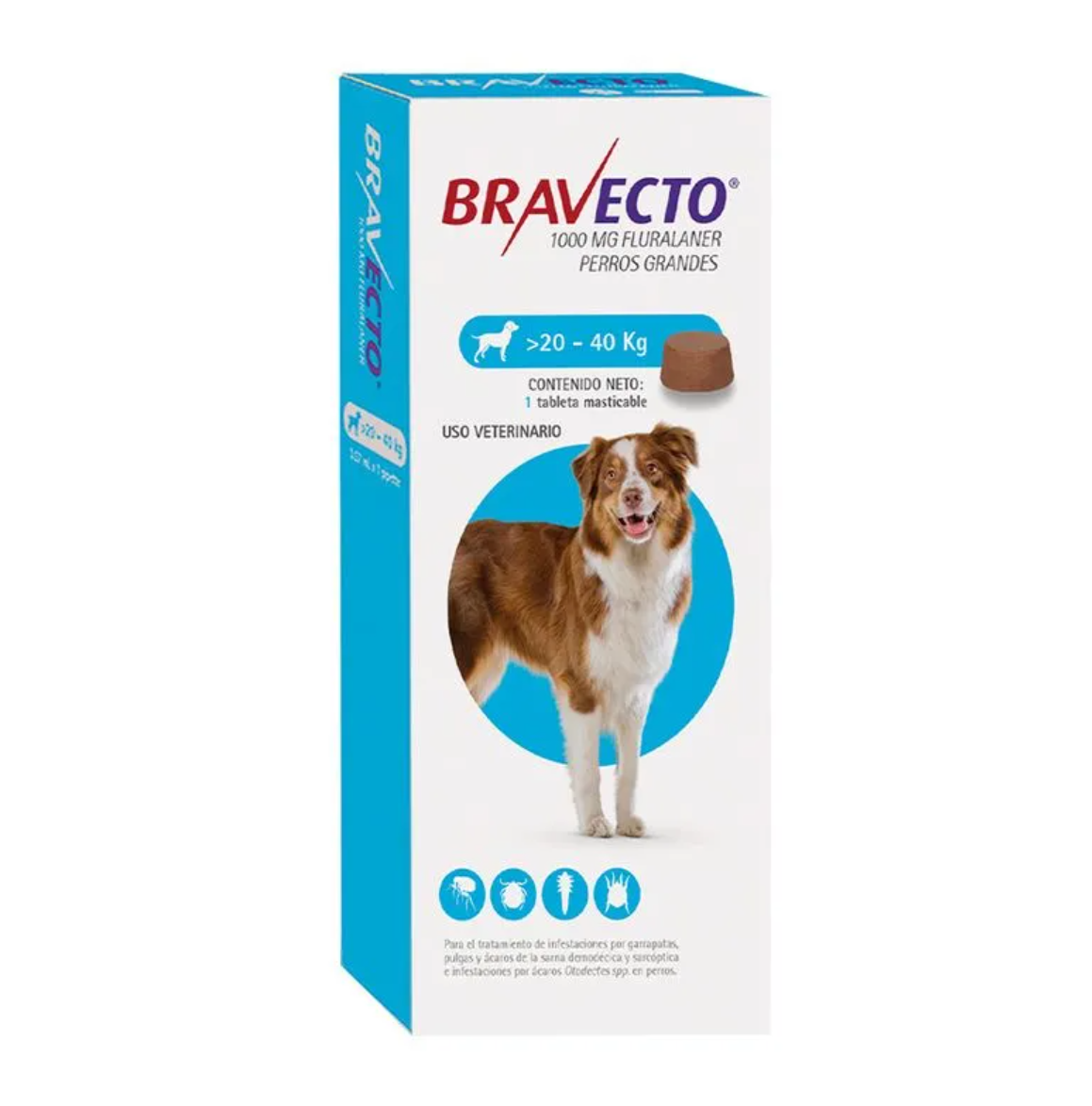 Msd Bravecto 1000 Mg (20-40Kg)