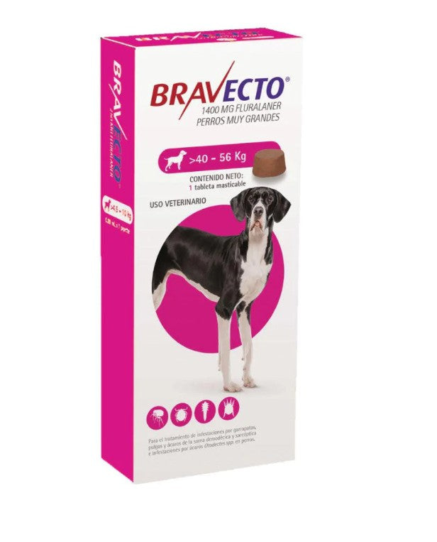 Msd Bravecto 1400 Mg (40-56 Kg)
