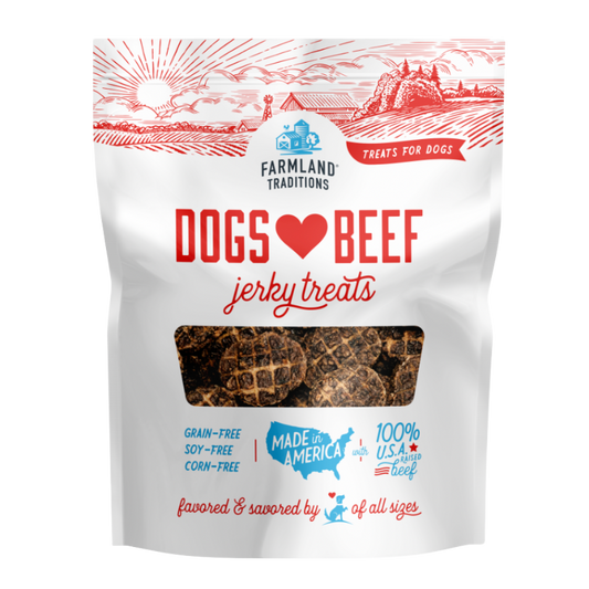 Dogs Love Beef Jerky Treats