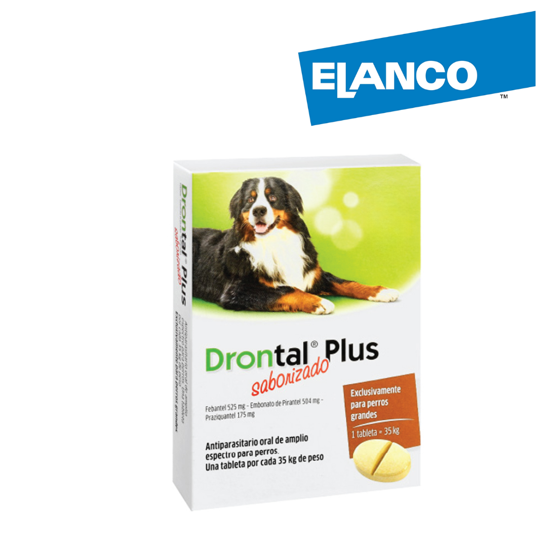 DRONTAL PLUS + SABOR 35KG  UNIDAD